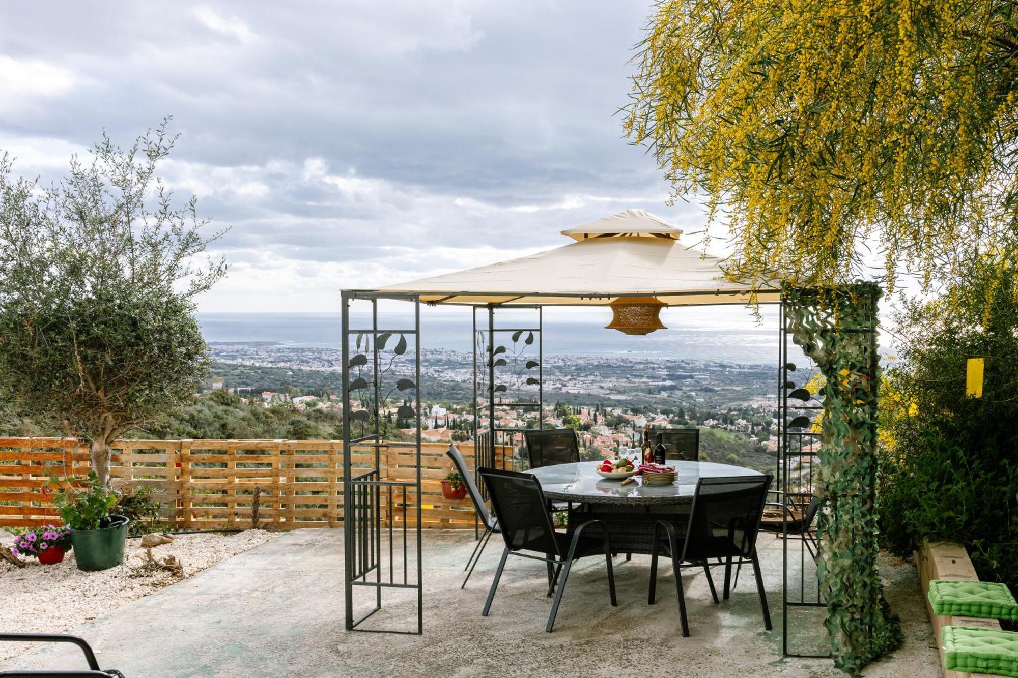 With Sea And Mountain Views, Private Pool, Garden, 3 Bedrooms In Tala