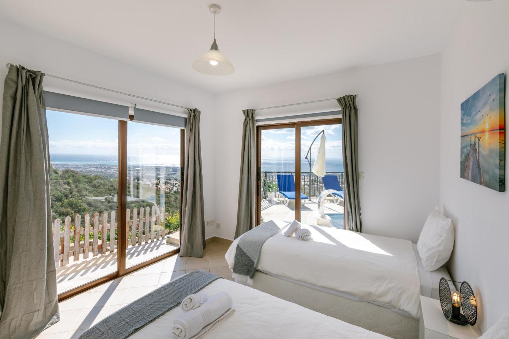 Ferienhaus With Sea And Mountain Views, Private Pool, Garden, 3 Bedrooms In Tala *