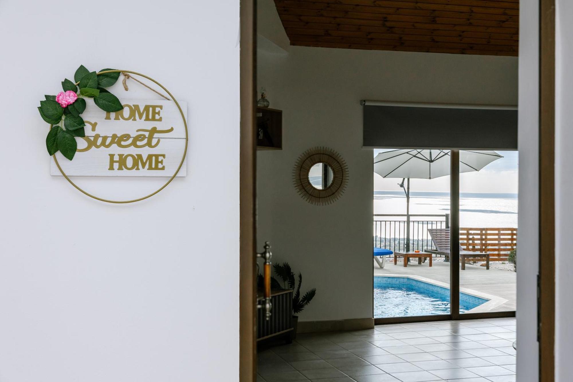 With Sea And Mountain Views, Private Pool, Garden, 3 Bedrooms In Tala Dom wakacyjny *